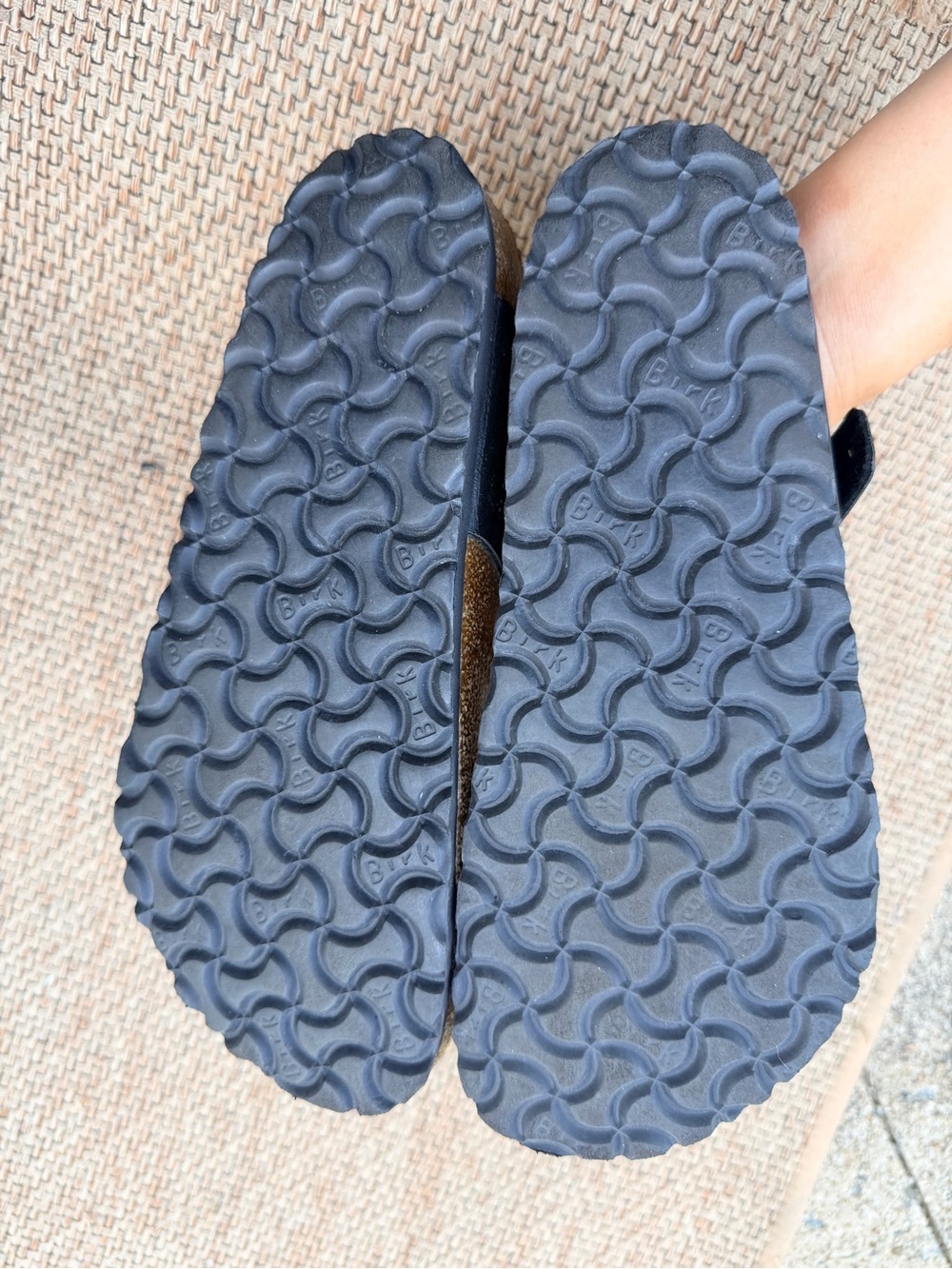 BIRKENSTOCK Gizeh 38 Narrow Black Birko-Flor - Picture 6 of 6